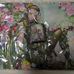 Nissa Resurgent Animist Playmat Sleeve Set Sealed Japan WotC Official MTG - Image 1