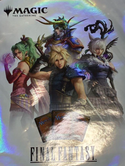 MTG Final Fantasy Foil Promo Poster New Unused Rolled - Image 2
