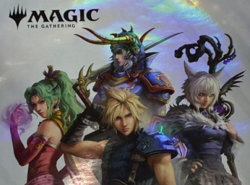 MTG Final Fantasy Foil Promo Poster New Unused Rolled - Image 4