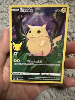 Pikachu 5/25 - Celebrations 25th Anniversary Holo Rare Pokemon TCG - Near Mint - Image 1