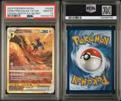 2023 Pokemon SWSH Crown Zenith Origin Forme Dialga Vstar #GG68 PSA 10 Gem - Image 3