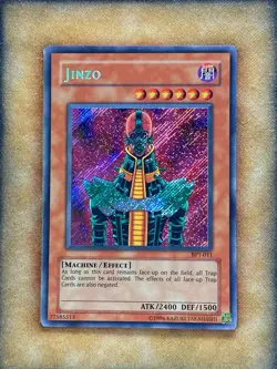 Yugioh Jinzo BPT-011 Secret Rare Promo MP - Image 1