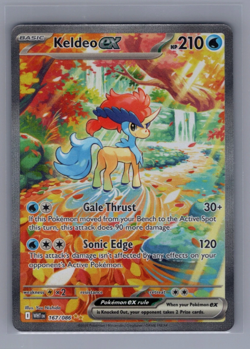 Keldeo EX 167/086 Special Illistration Rare White Flare Pokemon TCG NM - Image 1