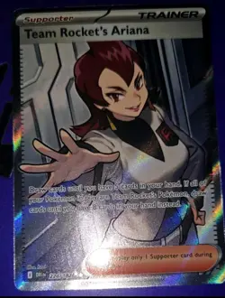 Pokemon Card - S&V: Destined Rivals 237/182 - TEAM ROCKET'S ARIANA (special) - Image 3