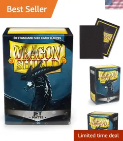 Standard Size Card Matte Sleeves | 100 CT - Smooth & Tough TCG Sleeves | Com... - Image 1
