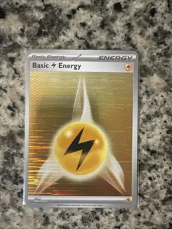 Basic Lightning Energy 020 - POKEMON WHITE FLARE/BLACK BOLT 2025 NM HOLO - Image 1