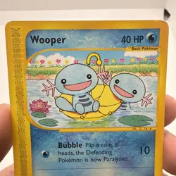 Pokemon Card - Wooper Aquapolis 117/147 Common Non Holo And Wooper 083/185 - Image 3