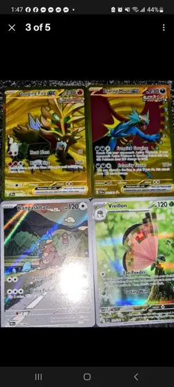 Lot Of 8 Full Art Ex Pokemon Card Lot - Image 3