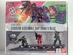 Gundam Card Game Start Deck ST03A Gundam Assemble Set Zeon's Rush JP NEW - Image 1