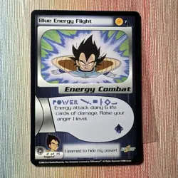 DragonBall Z Blue Energy Flight #7 Card. Year 2000 - Image 1