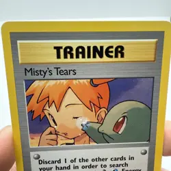 Misty's Tears 118/132 1st Edition Gym Challenge Pokemon Card And Squirtle - Image 3