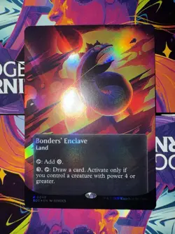 Magic MTG Bonders' Enclave *FOIL* (0049) (Borderless) Edge of Eternities - Image 1