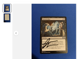 MTG Magic Seize The Day + Buried Alive Swamp 260 KTK Proof UMA Staples Paquette - Image 4