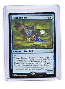 2024 MTG Bloomburrow Mockingbird Regular #61 - Image 1