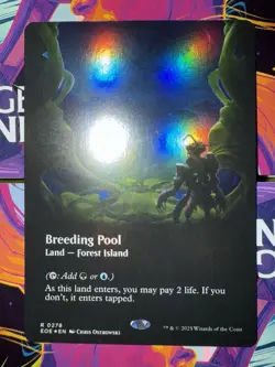 Magic MTG Breeding Pool (Borderless) Edge of Eternities *FOIL* R 0278 - Image 1