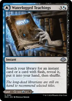 🧙Waterlogged Teachings U 0261 MH3 Modern Horizons 3 MTG - Image 1