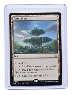 2024 MTG Bloomburrow Fountainport Regular #253 - Image 1
