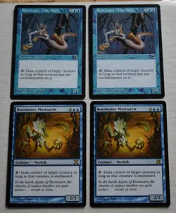 MTG Lot 4x Rootwater Matriarch Rare Blue Merfolk Creature - Image 1
