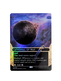 Cathedral of War R 0006 Borderless FOIL MTG Edge Of Eternities EOS EN NM/M - Image 1