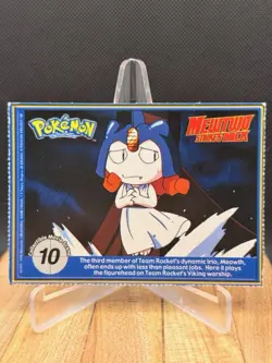 1999 Burger King Pokemon Master Trainer Collection Snorlax #143-VINTAGE MP - Image 2