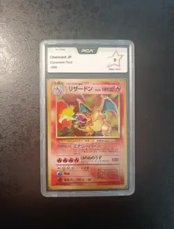 Japanese Pokemon Charizard Holo N°006, Base Set 1996, PCA 9 Mint - Image 1