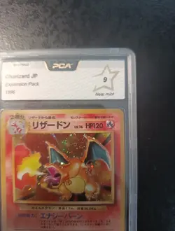 Japanese Pokemon Charizard Holo N°006, Base Set 1996, PCA 9 Mint - Image 3
