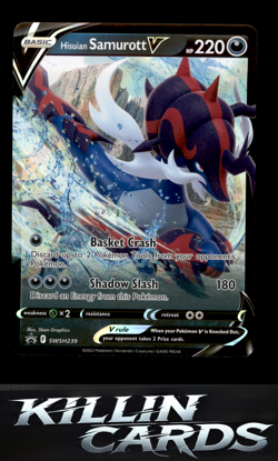 Hisuian Samurott V - SWSH239 SWSH239 Pokemon Promo SWSH: Sword & Shield Promo Ca - Image 1
