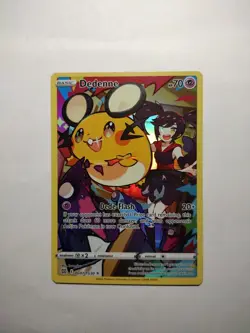 Dedenne TG07/TG30 Brilliant Stars Trainer Gallery Ultra Rare Full Art Pokemon - Image 1