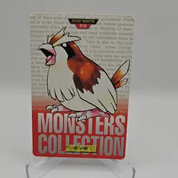 Pokemon Carddass Card Pidgey No.16 Bandai Pocket Monsters Red ver. 1996 - Image 1