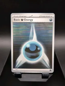 Pokemon Card Holo Darkness Basic Energy SVE 023 Black Bolt White Flare - Image 1