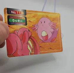 Topsun Pokemon Card No. 113 Chansey vs. Lickitung LP - Image 2