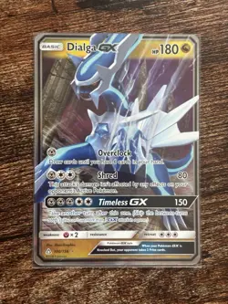 Dialga GX - 100/156 - Pokemon Ultra Prism Sun & Moon Ultra Rare Card - Image 3