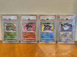 Pokemon Card Radiant Charizard Venusaur Blastoise Eevee PSA 10 Japanese 2022 GO - Image 1
