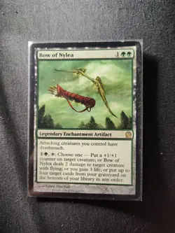 Magic The Gathering MTG Bow of Nylea Card #153 Legendary Enchantment Artifact - Image 1