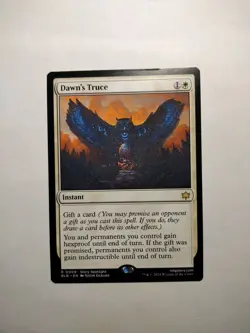 Dawn's Truce Bloomburrow Regular Rare Card #9 - Image 1