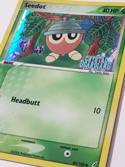 REVERSE HOLO Seedot 60/100 VLP / NM - STAMPED EX Crystal Guardians Pokemon Card - Image 2
