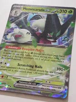 EX HOLO Meowscarada 015/193 NM / M Paldea Evolved Pokemon Card $2 Combined Ship - Image 2