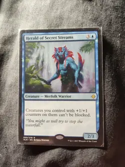 MTG Herald of Secret Streams Ixalan - Image 1