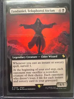 Fandaniel, Telophoroi Ascian - Extended Art - NM - MTG - Final Fantasy - Image 1