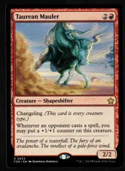 1 x Taurean Mauler-Magic the Gathering-MTG-Foundations-Near Mint-rare - Image 1