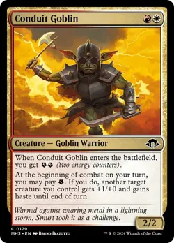 🧙Conduit Goblin C 0179 FOIL MH3 Modern Horizons 3 MTG - Image 1