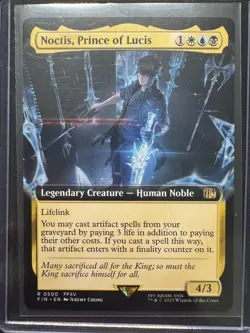 Noctis, Prince of Lucis (Extended Art) - NM - MTG - FINAL FANTASY - Image 1