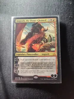 1x MTG Magic The Gathering TCG - Angrath the Flame Chained Rare Rivals of Ixalan - Image 1