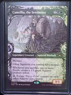 Camellia, the Seedmiser (Showcase 328) NON FOIL - NM - MTG - Bloomburrow - Image 1