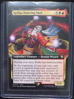 Kefka, Dancing Mad (Extended Art) - NM - MTG - FINAL FANTASY - Image 1