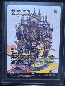 Traxos, Scourge of Kroog (Giant of Babil) (NON-FOIL) - NM - MTG - FINAL FANTASY - Image 1