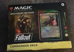 MtG Fallout Scrappy Survivors Commander Deck Factory Sealed Magic The Gathering - Image 1