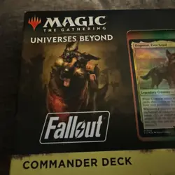 MtG Fallout Scrappy Survivors Commander Deck Factory Sealed Magic The Gathering - Image 3