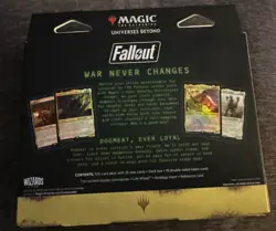 MtG Fallout Scrappy Survivors Commander Deck Factory Sealed Magic The Gathering - Image 4