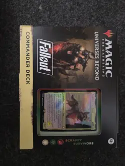 MtG Fallout Scrappy Survivors Commander Deck Factory Sealed Magic The Gathering - Image 1